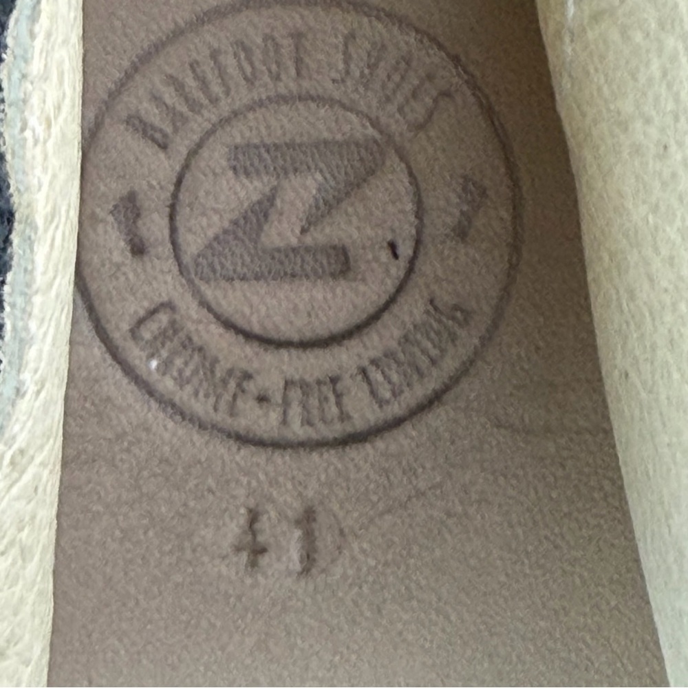 Zeazoo Women's Black Leather Strap Sandals Barefoot Wide Toe Box 10 41 - Picture 8 of 11